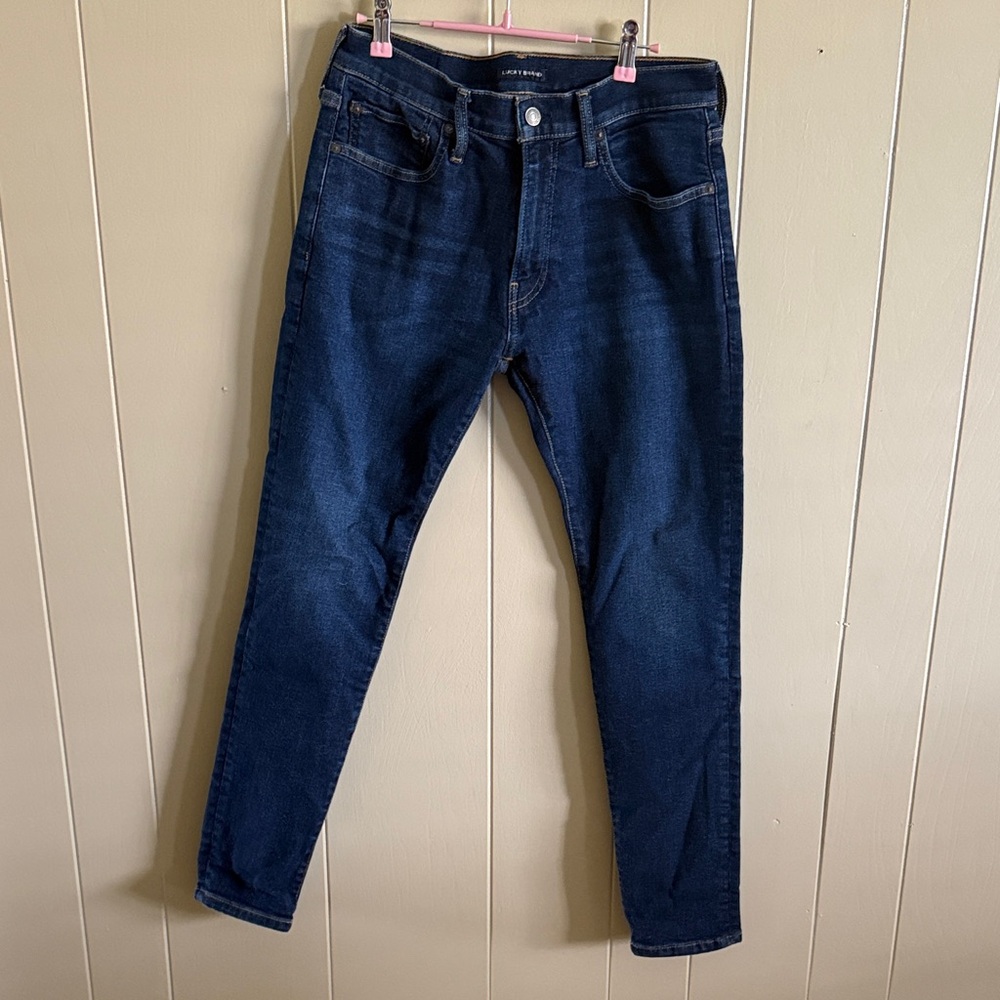 Lucky Brand Men's Deep Blue Skinny Jeans